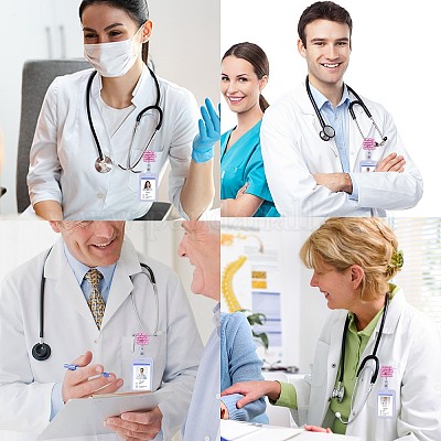 Выдвижная катушка для значков из блестящего пластика AJEW-SZ0002-44C-1