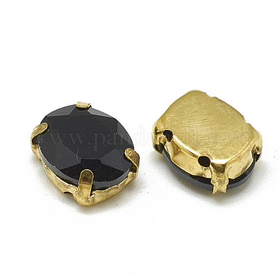 Шить на горный хрусталь RGLA-T091-10x14mm-02G-1