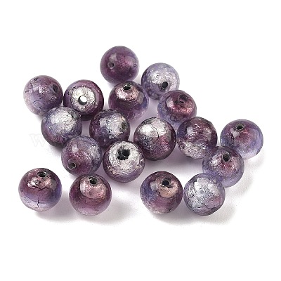 Стеклянные бусины LAMP-A001-G02-10MM-1-1