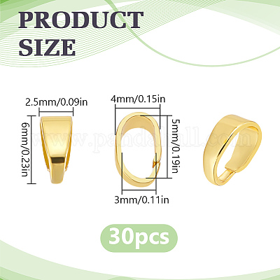 Латунные защелки на подвесных дужках KK-LP0001-20B-1