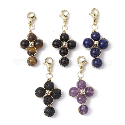 Подвески из медной проволоки HJEW-JM01216-1