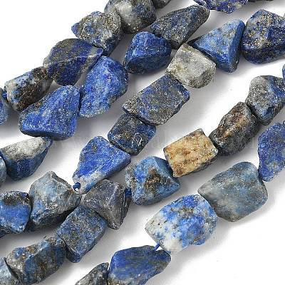 Сырой грубый натуральный лазурит бисер прядь G-M453-C08-1