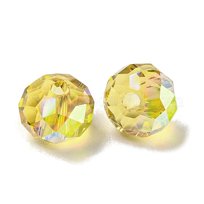 Гальванические стеклянные бусины&nbsp;EGLA-Z004-01A-02-1