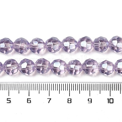 Galvanisieren Glasperlen&nbsp;X-EGLA-Q129-01B-1