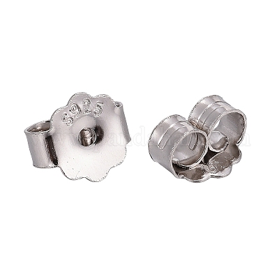 Wholesale 925 Sterling Silver Ear Nuts 