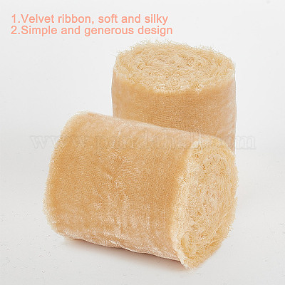 5 ярд полиэфирной потертой ленты OCOR-WH0082-226B-04-1