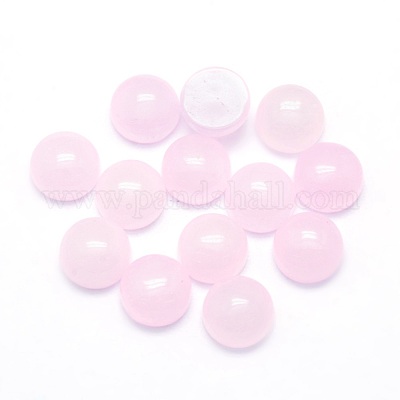 Природного нефрита кабошоны G-P393-R19-6mm-1