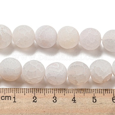 Естественные выветрившиеся агатовые бусины G-P538-A01-14-1