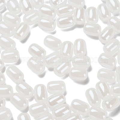 Непрозрачные стеклянные бусы GLAA-Z012-01B-1