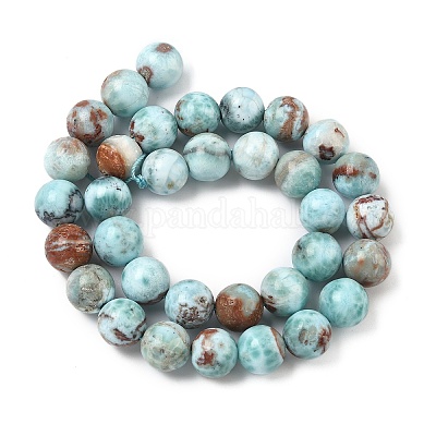 Природные ларимар бисер нитей&nbsp;G-C264-A01-12mm-1