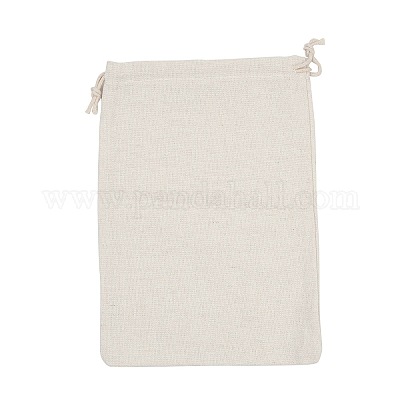 Прямоугольные холщовые упаковочные пакеты OP-K003-15x22-01-1