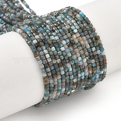 Natürliche Apatit Perlen Stränge&nbsp;LS-G-RM241221-K24-1