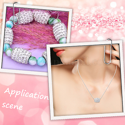 100 шт. европейские бусины ручной работы из полимерной глины со стразами CPDL-SP0001-01-1