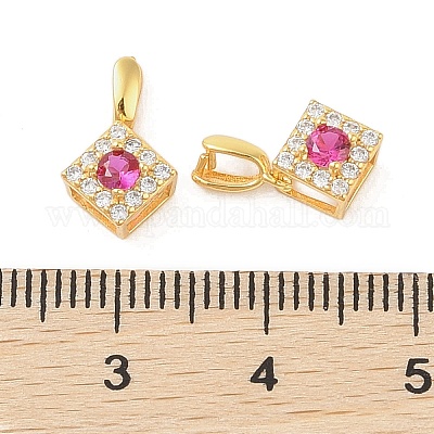 925 серебряная подвеска с микропаве и кубическим цирконием STER-B004-04G-01-1