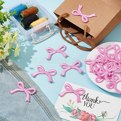 16 шт. полиэстер с фиксирующим фетром для декоративных аксессуаров DIY-FG0005-89-1