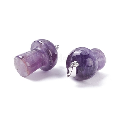Подвески из натурального аметиста  G-M380-B12-P-1