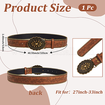 Винтажные ремни из искусственной кожи FIND-WH20019-255A-1