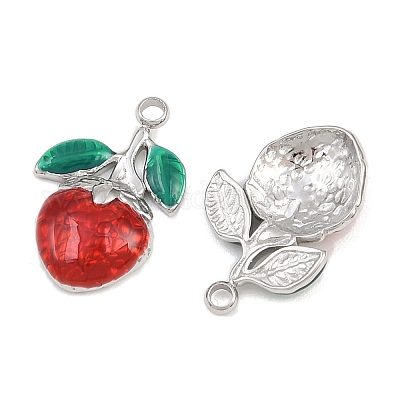 Подвески из нержавеющей стали 304 с эмалью STAS-Z166-23B-P-1