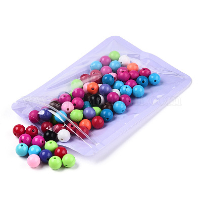 Пластиковые пакеты Инь-Янь цвета макарон с застежкой-молнией OPP-N001-01D-01-1