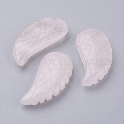 Природного розового кварца подвески&nbsp;G-E435-F-17-1