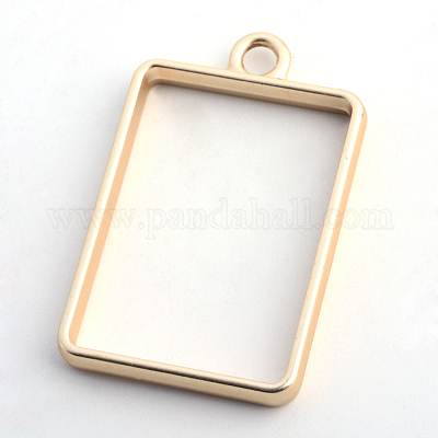 Матовый стиль стойки металлизации сплав прямоугольник открытой задней подвески подвески PALLOY-S047-28C-FF-1