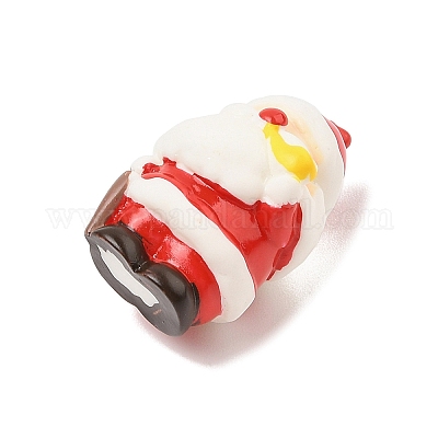 Рождественские скульптуры из смолы витрина украшения DJEW-K029-02A-1