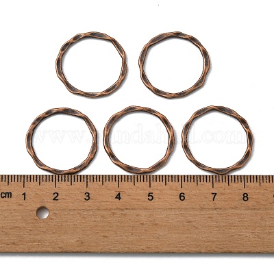 Соединительные колечки тибетского стиля X-PALLOY-A017-R-FF-1