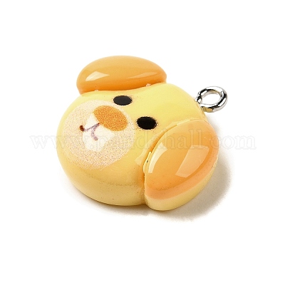 Подвески из непрозрачной смолы RESI-V003-03A-1