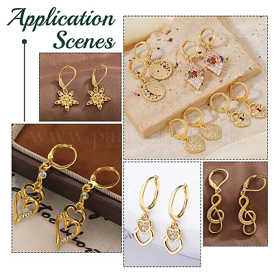 Фурнитура для сережек-гвоздиков из нержавеющей стали 304 STAS-UN0063-64-1