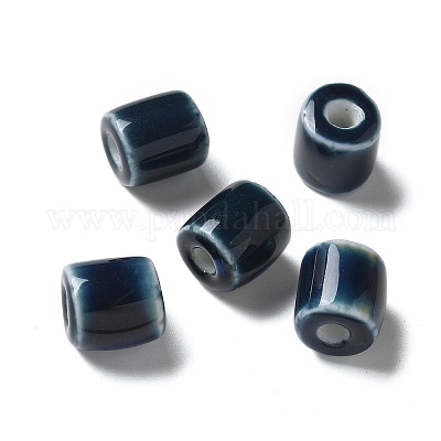 Фарфоровые бусины ручной работы X1-PORC-L080-I04-1