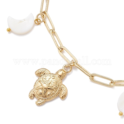 Браслеты с подвесками из нержавеющей стали 304 BJEW-JB12219-1