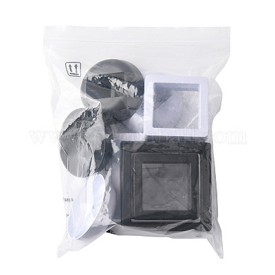 4шт 4 стиля пластиковый 3D плавающий держатель рамки дисплея&nbsp;ODIS-FS0001-02C-1