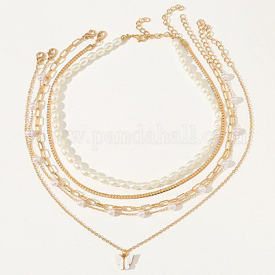 Многослойные ожерелья из сплава FS-WG3D102-02-1