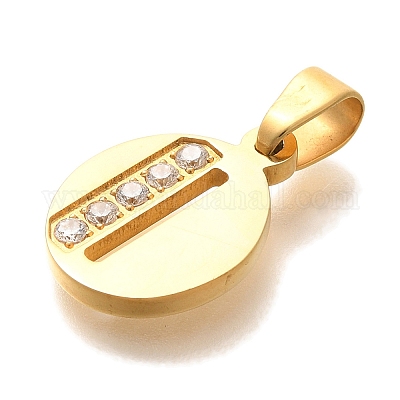 Подвески из нержавеющей стали 304 с ионным покрытием (IP) STAS-U035-01G-O-1