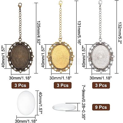 Набор для изготовления памятной подвески на шапочку выпускника с кисточкой DIY-CA0004-40-1