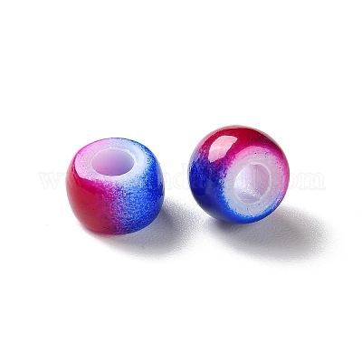 Европейские бусины из АБС-пластика KY-G033-02A-08-1