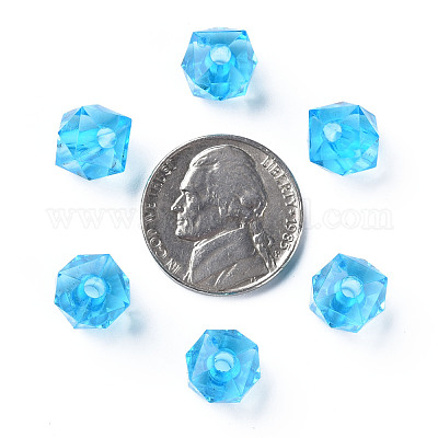 Прозрачные акриловые бусины MACR-S373-51B-B01-1