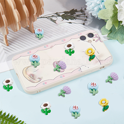 Кабошоны из непрозрачной смолы CRES-SC0002-48-1