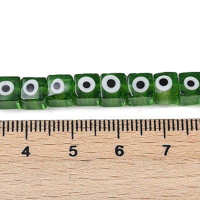 Ручной сглаза бусины бисер нитей LAMP-G166-16G-1