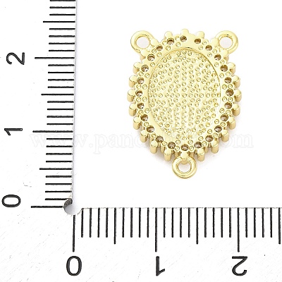 Латунный прозрачный кубический цирконий люстра Дева Мария компоненты соединения KK-D325-07G-01-1