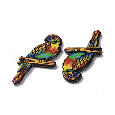 Печатные акриловые большие подвески SACR-G030-05B-1