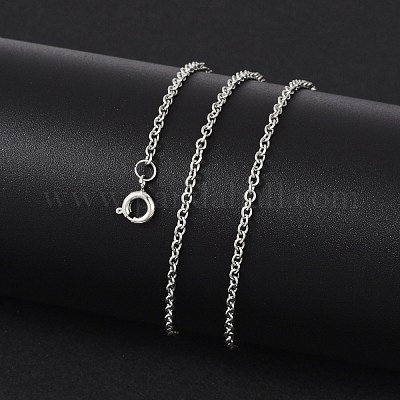 Ожерелья из хирургической нержавеющей стали 316 с цепочкой из троса X-NJEW-JN01047-03-1