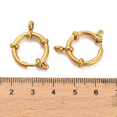 Застежки-кольца из нержавеющей стали 304 STAS-K288-03E-G-1