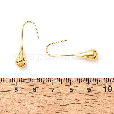 Серьги-подвески из нержавеющей стали 304 EJEW-F375-01B-G-1