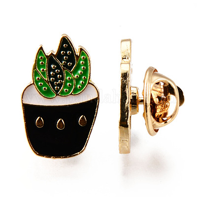 Сплавные эмалевые броши JEWB-N006-003-NR-1