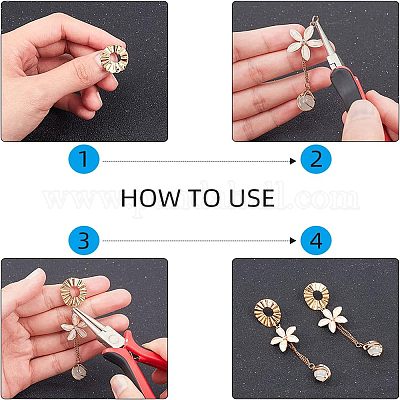 Серьги-гвоздики из экологически чистой латуни KK-UN0001-05G-NR-1