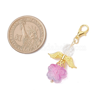 Стекло подвесные украшения KEYC-JM03883-01-1