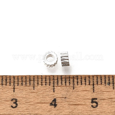 Латунные бусины KK-K378-72S-1