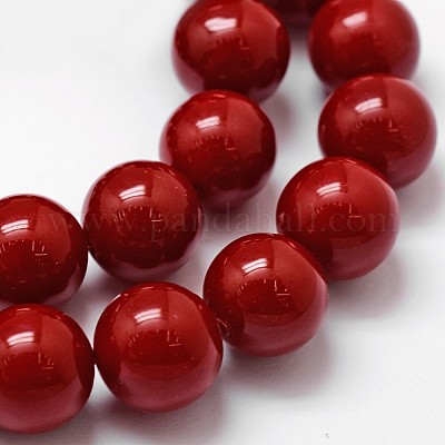 Оболочки жемчужина бисер нитей X-BSHE-L026-01-14mm-1