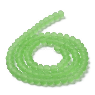 Прозрачные стеклянные бусины X1-EGLA-A034-T4mm-MD09-1